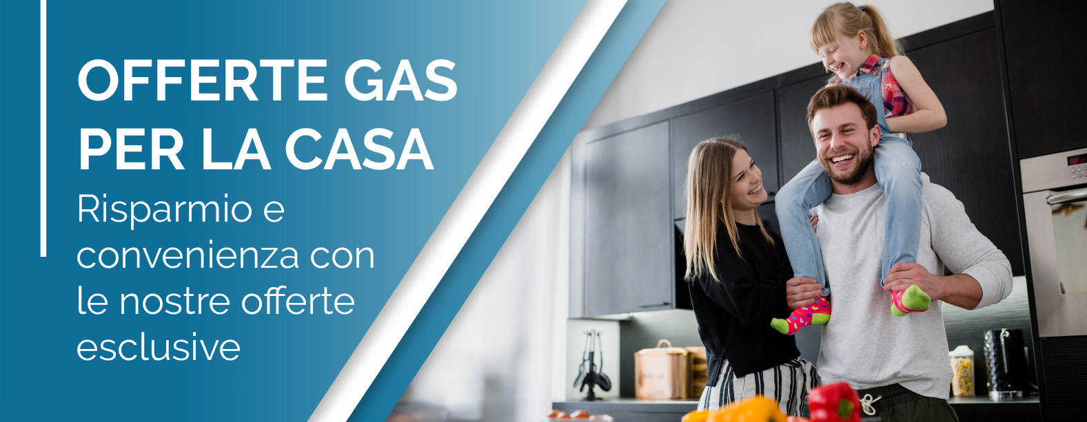intestazione pagina delle offerte gas metano per casa